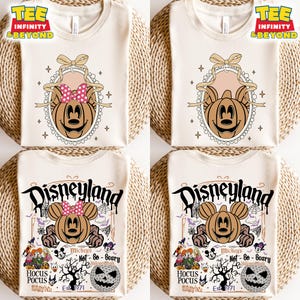 Disney Halloween 2025 Shirt, Mickey Minnie Halloween Tee, Spooky Castle Disney Shirt, Halloween Disney Coquette Bow Shirt, Disney Fall Shirt