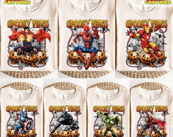 アベンジャーズのスーパーヒーローハロウィンシャツ、ハルク、キャプテン・アメリカ、スパイダーマン、マーベルコミックのスーパーヒーロー全キャラクターシャツ