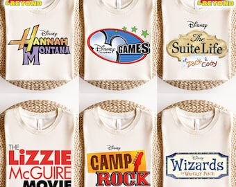 Disney Channel Classic T-Shirt, Disney Retro TV Shows Tee, Disney Channel Era Tee, Fan Favorite Show Graphic Tee, Disney Channel Fan Shirt