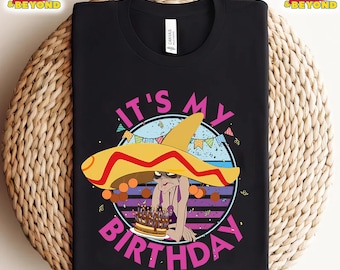 Camiseta retro vintage de villanos de Disney Yzma "It's My Birthday", camiseta de El emperador y sus locuras, viaje de vacaciones familiares a Magic Kingdom 2025