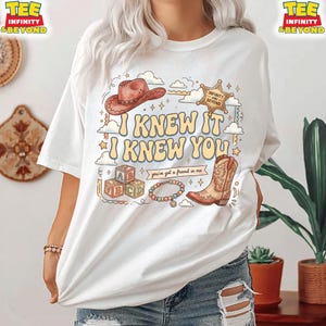 Vintage I Knew It I Knew You T-Shirt, TS And Toy Story 5 Friendship Shirt, Disney Infinity And Beyond Shirt, Disney Western Cowgirl T-Shirt image 2