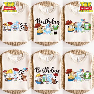 Custom Disney Toy Story Birthday Shirt, Mom Of The Birthday Boy / Birthday Girl, Custom Name Birthday Tee, Disney Family Birthday Trip Shirt