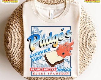 Disney Lilo und Stitch Pudge T-Shirt, Pudge kontrolliert das Wetter-Sandwich-T-Shirt, Disneyland passendes Familien-Shirt, Lilo & Stitch-Film-T-Shirt
