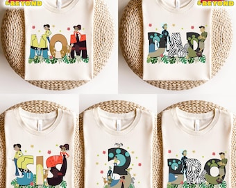 Custom Name Wild Kratts Themed Shirt, Wild Kratts Birthday Boy Shirt, Family Birthday Shirt, Animals Chris Martin Jungle, Best Birthday Ever