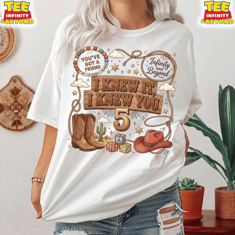 Toy Story 5 Shirt, I Knew It I Knew You T-Shirt, TS And Toy Story 5 Friendship Shirt, Disney Infinity And Beyond Shirt, Disney Trip T-Shirt image 2