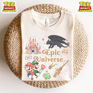 Epic Universe Shirt, Family Universe park trip 2025 shirt, Orlando Park Epic Universe Shirts, Disney Group Tee, Disney Trip Shirt