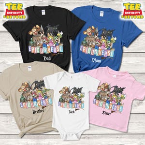Epic Universe Family Shirts, Custom Epic Universe Shirt, Universal Epic Universe Matching Shirts, Universal Epic Shirt, Epic Universe Shirts