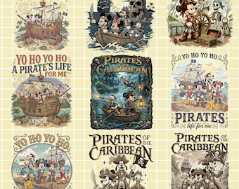 Bundle Pirates Png, Yo Ho Yo Ho Pirates Life For Me Png, Mouse And Friends Pirates Png, Vacay Mode Png, Magic Kingdom Png, Family Cruise Png