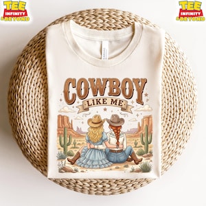 Camiseta Cowboy Like Me, Camiseta I Knew It I Knew You, Camiseta vintage western de Toy Story 5, Camiseta Disney Pixar Fest, Regalo retro de vaquera para fan de la música imagen 1