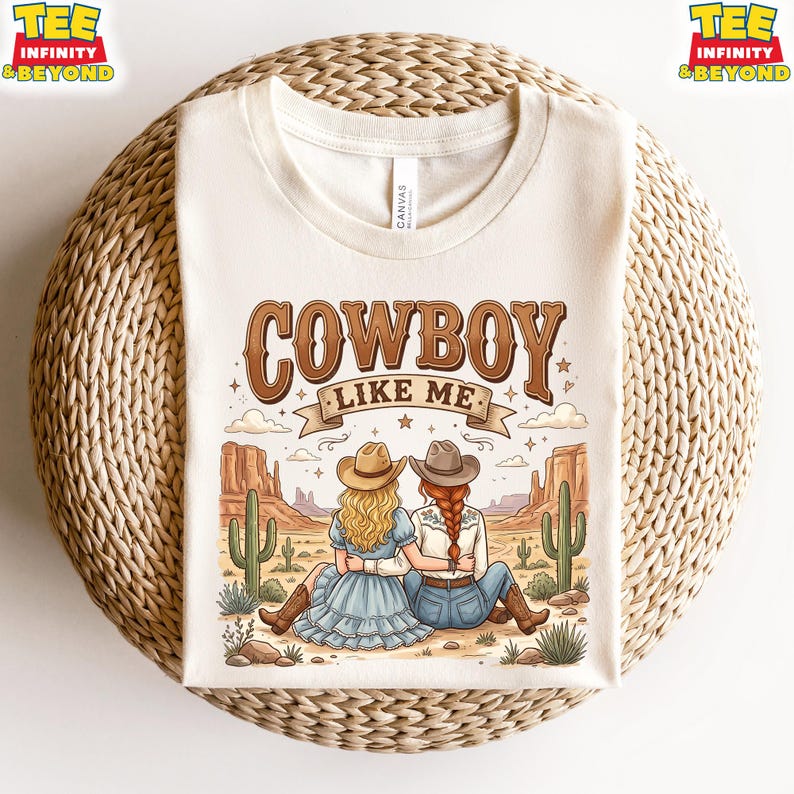 Camiseta Cowboy Like Me, Camiseta I Knew It I Knew You, Camiseta vintage western de Toy Story 5, Camiseta Disney Pixar Fest, Regalo retro de vaquera para fan de la música imagen 1
