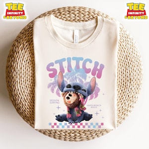Stitch Summer T-shirt, Lilo & Stitch Movie 2025, Trendy Summer Shirt, Blue Alien Shirt, Disneyworld Trip Tee, Stitch Family Graphic Shirt