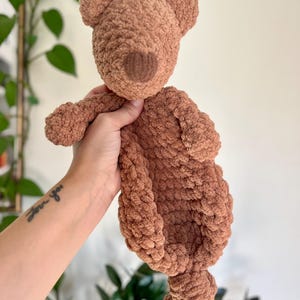 Bear Lovey | Minimalistic Bear Lovey | Blanket Body | Ready to Ship