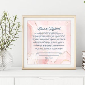 KETUBÁ - *Personalizado* Digital, Imprimible, Regalo de Bodas, Moderno, Interreligioso, Descarga Digital, Boda Judía, Carta de Amor, Imprimible, Boda