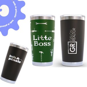 Custom Engraved 20oz Tumbler | Corporate Gift | Marketing Gift | Promotional Product | Personalized Tumbler | Laser Engraved Tumbler