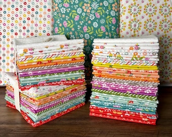 Laguna Sunrise by Sherri and Chelsi for Moda Fabrics: Pre-Cut Fat Quarter Bundles and Yardage