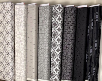 Still Collection by Libs Elliot for Andover Fabrics: Pre-cut Bundles (8 pieces), Charm pack, Layer Cake and Yardage