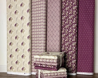 Forest Glen by Renee Nanneman for Andover Fabrics: Purples Bundle and Yardage