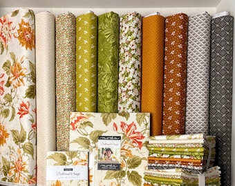 Butternut Sage by Joanna Figueroa of Fig Tree And Co. for Moda Fabrics: Layer Cake, Charm, Bundles and Yardage