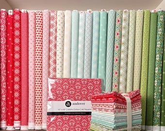 Snowberry for Andover Fabrics: Layer Cake, Bundles (24 pieces) and Yardage