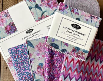 Amethyst Shadows Collection for Blank Quilting: Pre-cut Layer Cake