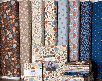 Nature's Sketchbook by Elena Amo for Moda Fabrics: Layer Cake, Charm, Bundles and Yardage