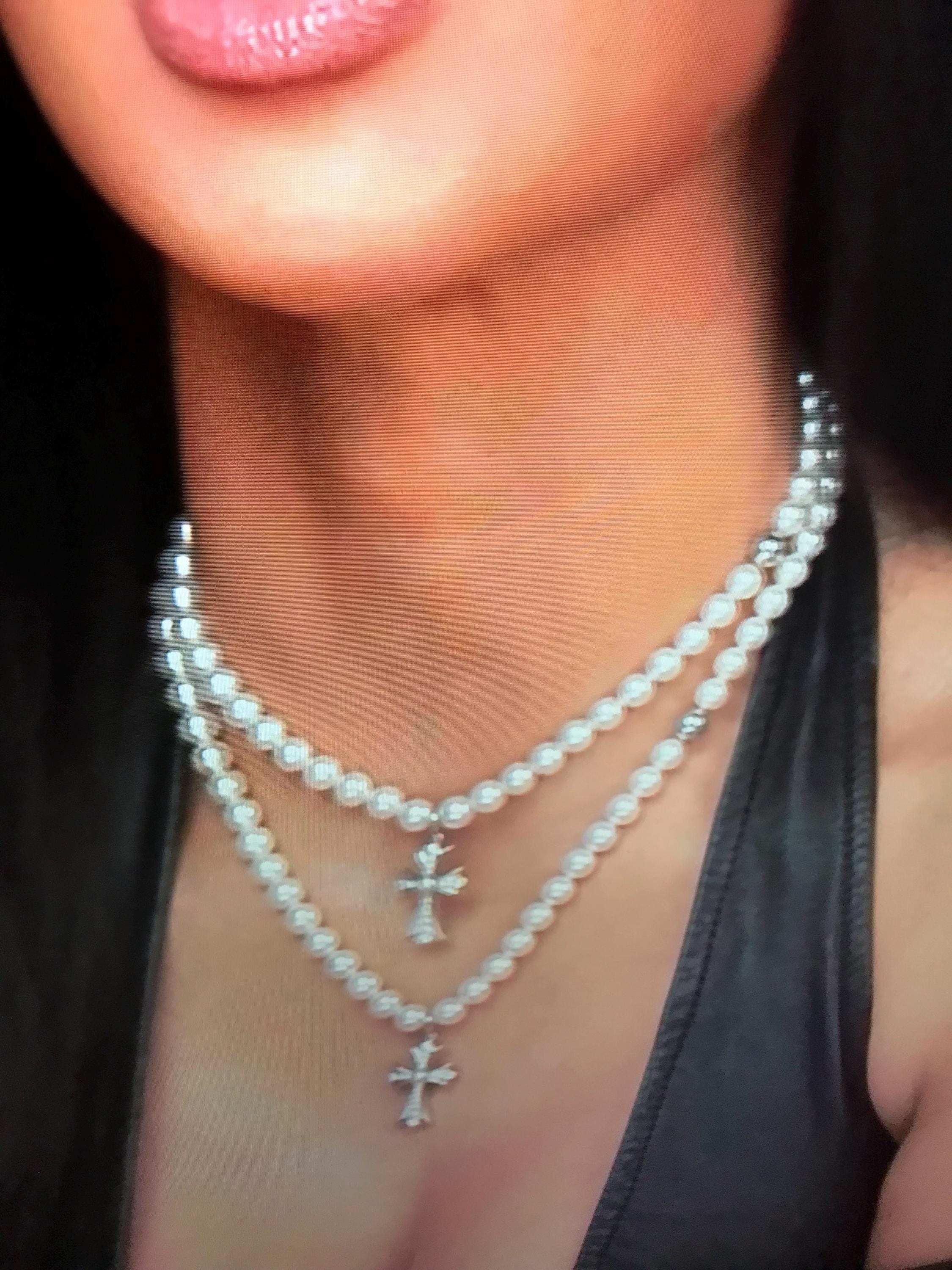 Kardashian Cross Necklace