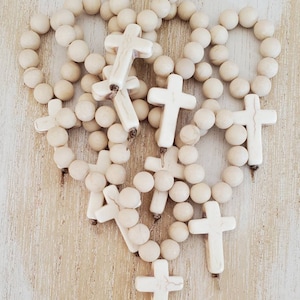 Baptism favors girl, giveaways for guests, mini rosary favors for guests, finger rosary, first communion favors, wedding favors bulk