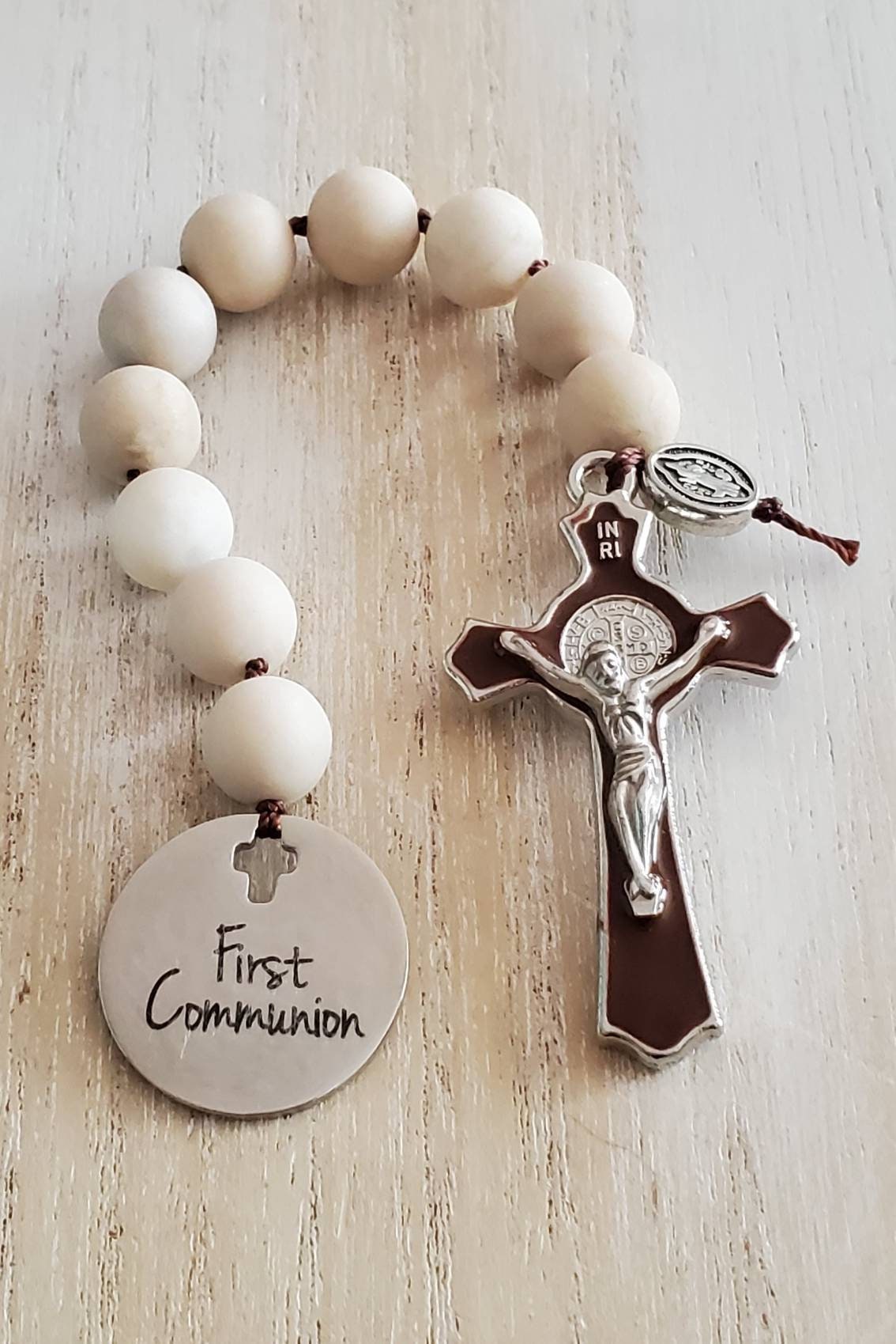 PRIMA COMUNIONE MISSAL Libro, Rosario Perline E Foto Cornice Set Regalo