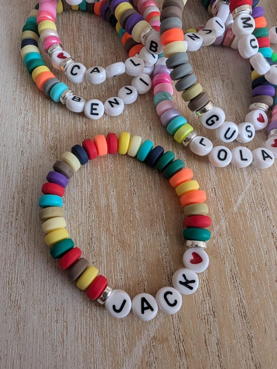 Friendship Bracelet With Daughters Name Name Friendship Bracelet Personalized Name Boho Friendship Tassel Bracelet