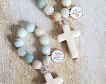 Mini rosario bomboniera, bomboniere prima comunione, bomboniere battesimo per bambina, bomboniere battesimo per bambino, mini rosario personalizzato, omaggi per gu