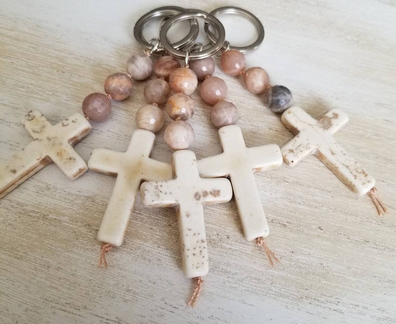Cross Keychain Favor Baptism Favors for Boys First Etsy Australia