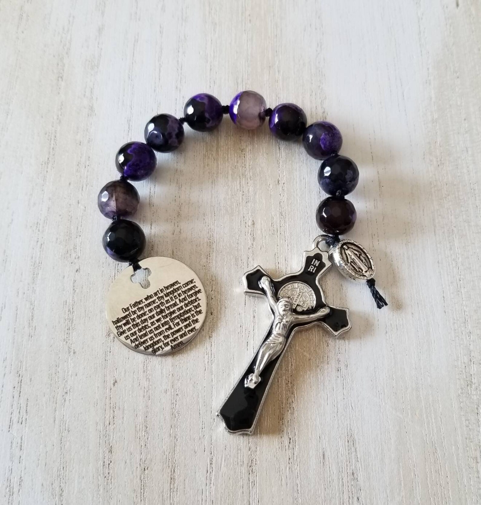 Rosary Mini Rosary Rosary Beads Catholic Rosary Religious Etsy