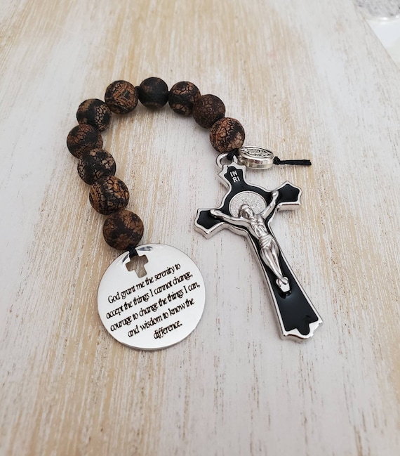Addictions Recovery Gift for Men, Sobriety Gift for Him, Religious