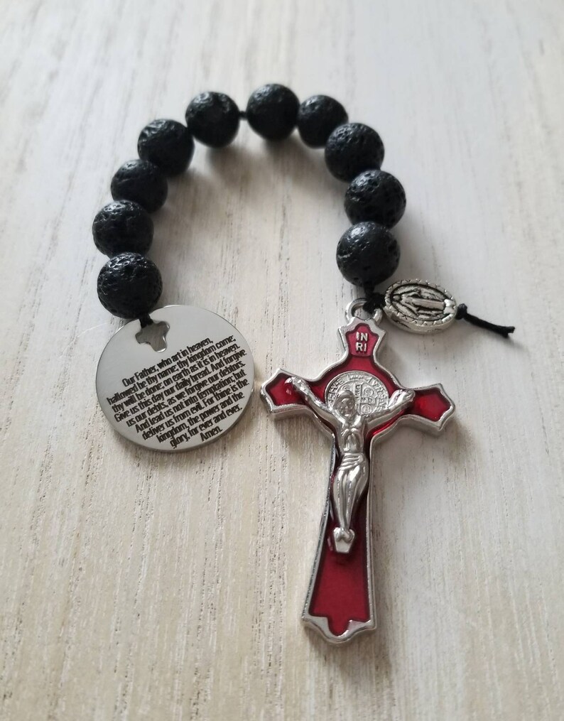 Small Rosary Beads Religious Gift for Him Recovery Gift for Etsy