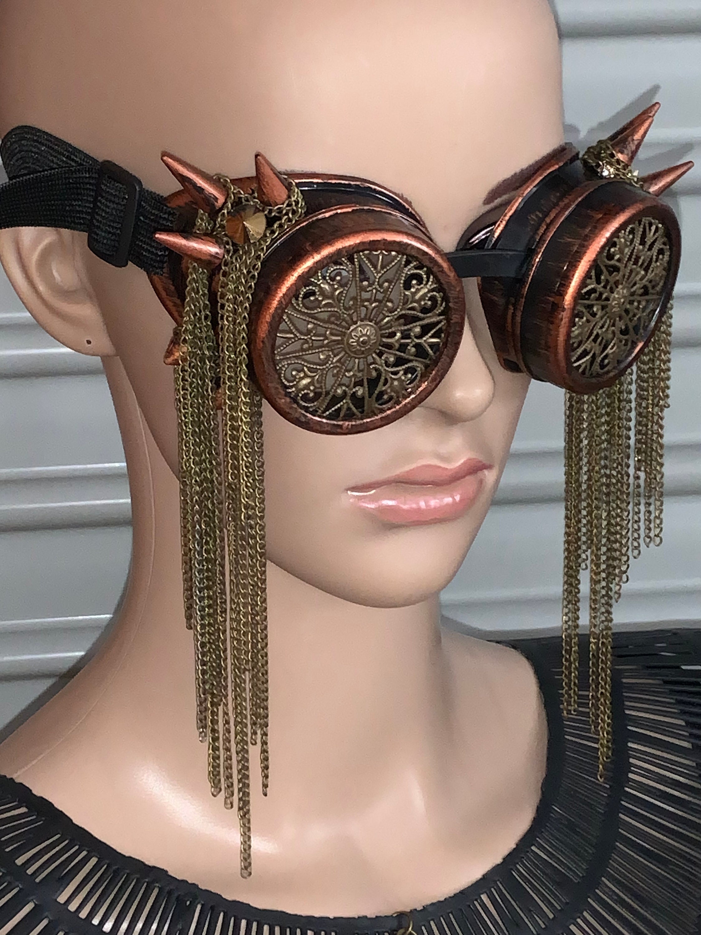 Steampunk Goggles Oxidized Glasses Vintage Rust Goggles, Victorian Goggles,  Aviator Goggles, Steampunk Glasses, Mad Max Goggles 