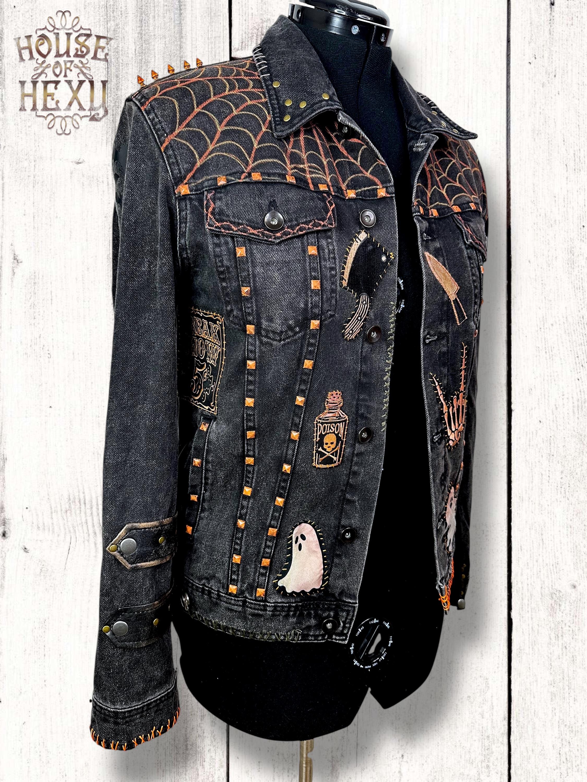 ジャケット・アウター hexed coating denim jacket HEXED coating denim jacket | ヤマダウェブコム