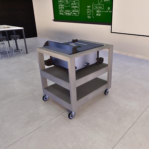 Miter Saw Table Build Plans, Mobile Workbench PDF, DIY Garage Workbench, Modular Work Bench, Workshop Plans, Table Saw Station