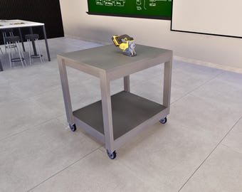 Mesa de calar (PDF), planos para banco de trabajo de garaje (DIY), mesa de calar móvil, banco de trabajo modular, taller (PDF), configuración de banco de trabajo móvil