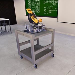 Table Saw Bench Build Plans, DIY Garage Workbench PDF, Mobile Workbench, Workshop Plans, Modular Work Bench, Table Saw Station