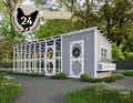 Chicken Coop Build Plan PDF, DIY Walk-In Chicken Coop for 15-25 Chickens, Large Coop and Run Plans, Modern Chicken Coop Design