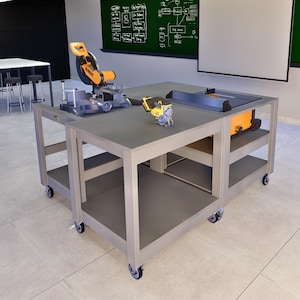 Workshop PDF plans, Miter Saw Station, Table Saw Bench, Jigsaw Table, Mobile Workbench, All in One Workbench Plans, DIY Garage Workbench