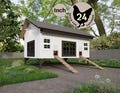 Chicken Coop Plans PDF, optional run plan included, Secure Chicken Coop, DIY Plans for 25 Chickens, Modern Coop Design