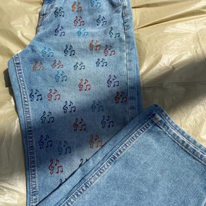 custom jeans