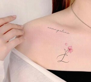 74 Tatouages Temporaires Fleurs Pour Enfants | Feuilles Individuelles | Résistants à L'eau | Idéal Fête, Anniversaire, Cadeau
