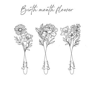 Digital Two Names Tattoo designs, Infinity Heart flower tattoo, grooming temporary tattoo design, best friend tattoos, Custom Tiny tattoo