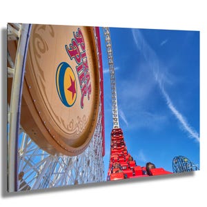 Climb the Loop, Incredicoaster, Roller Coaster, Disney California Adventure, Disneyland Resort Print/Canvas/Acrylic/Metal