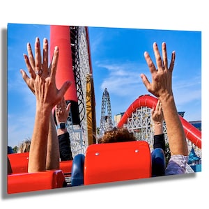 Here Comes the Loop, Incredicoaster, Roller Coaster, Disney California Adventure, Disneyland Resort Print/Canvas/Acrylic/Metal
