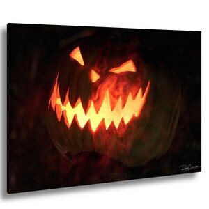 Sinister Jack o&#39; Lantern, Theme Park, Halloween, Smoke, Print/Canvas/Acrylic/Metal