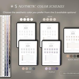 Student Planner Academic Planner 2026 2027 Digital Planner Student Planner 2026 2027 Goodnotes College Student Planner School iPad Templates image 11
