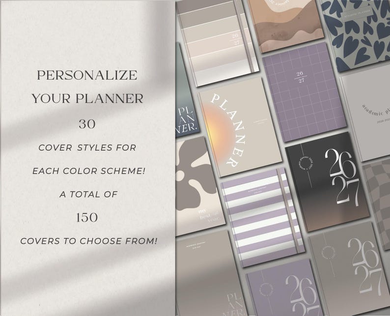 Student Planner Academic Planner 2026 2027 Digital Planner Student Planner 2026 2027 Goodnotes College Student Planner School iPad Templates image 14